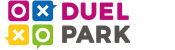 DUEL PARK logo záhlaví
